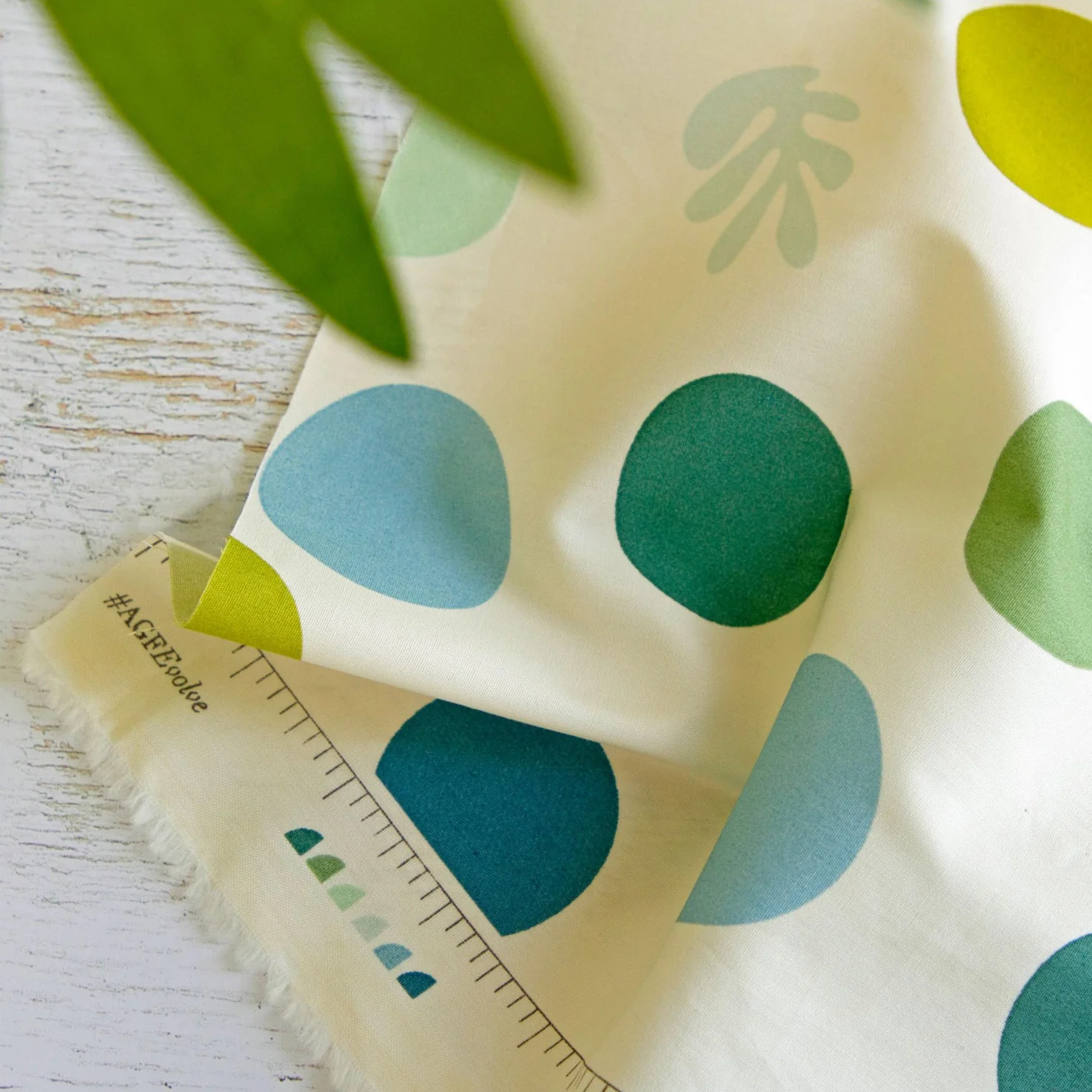 108 Edition Wide Back Fabric Collection - Full Moon Matcha - Image 3