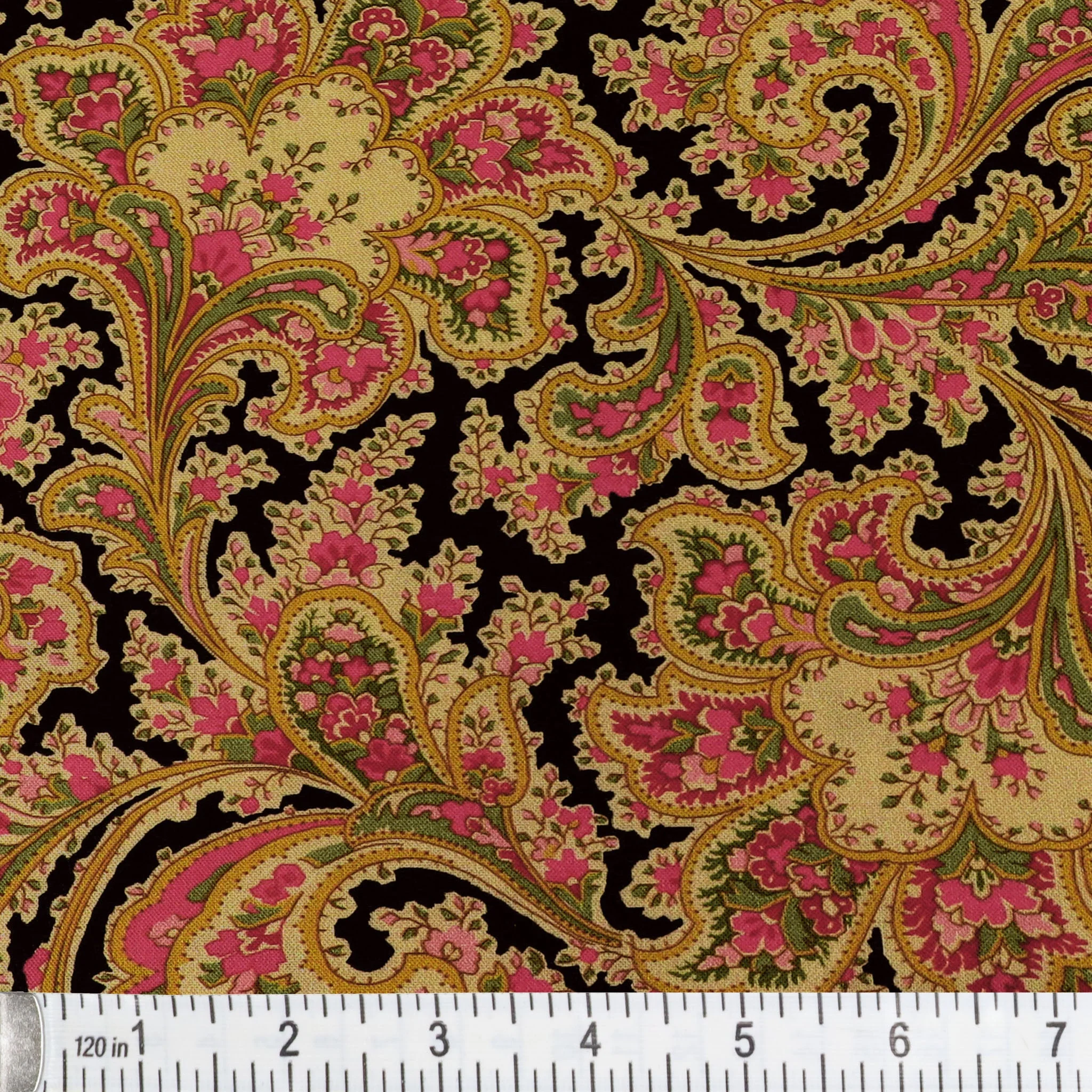 108" Wide Malabar Fabric Collection - Ebony - Image 2