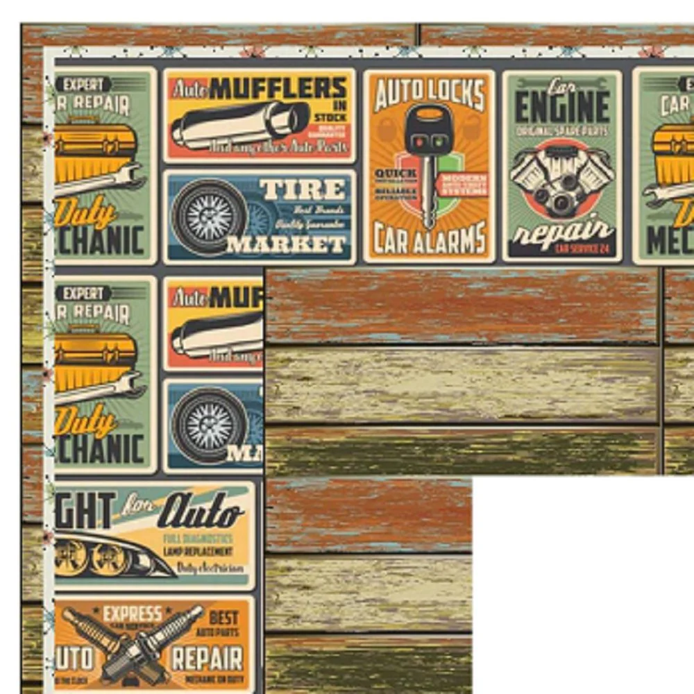 1930's Pickup Truck Poster Wall Hanging 42" x 42" - Image 3