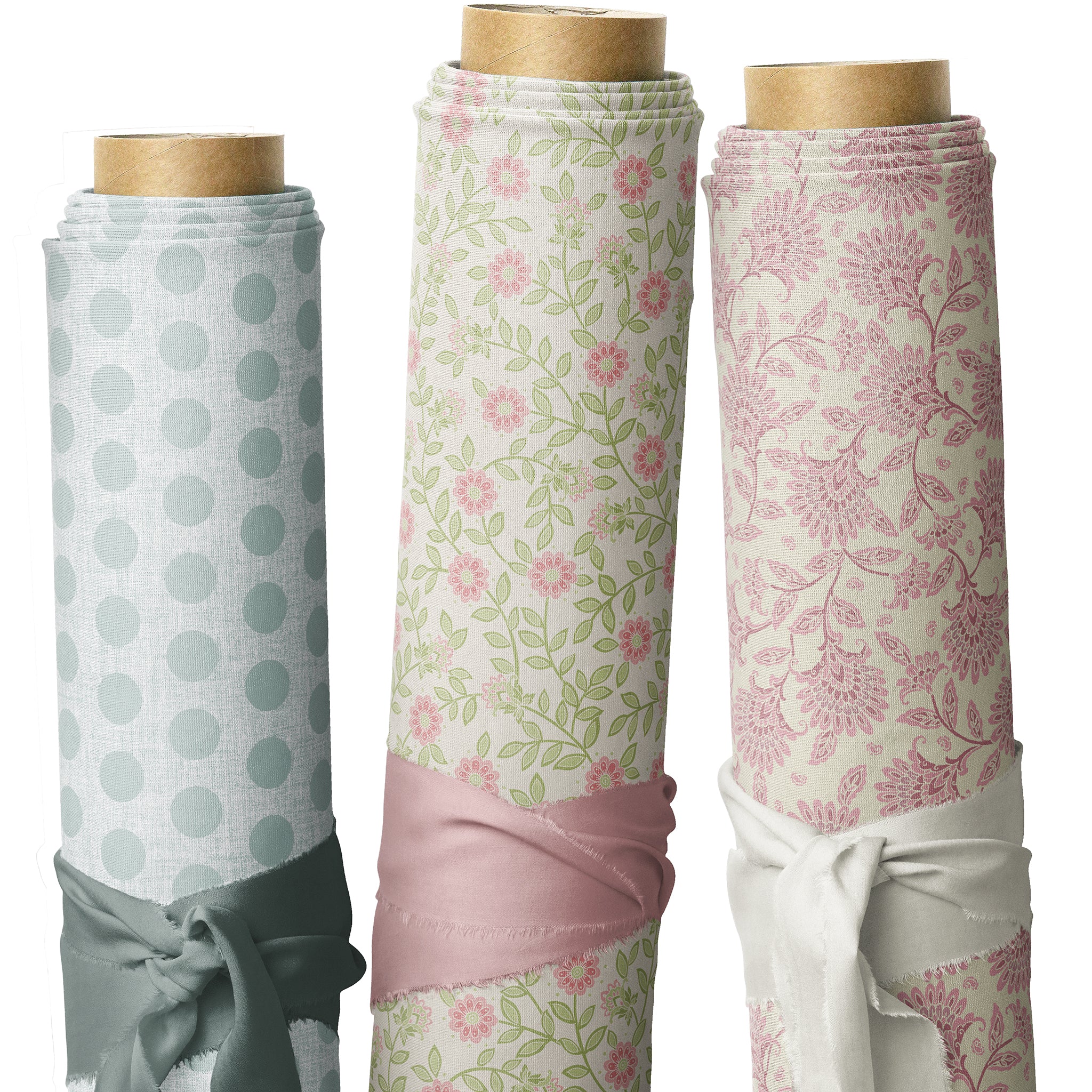 Backings & Basics 108" Wide Quilt Backing Fabric Collection - Linen Dot Sage - Image 3