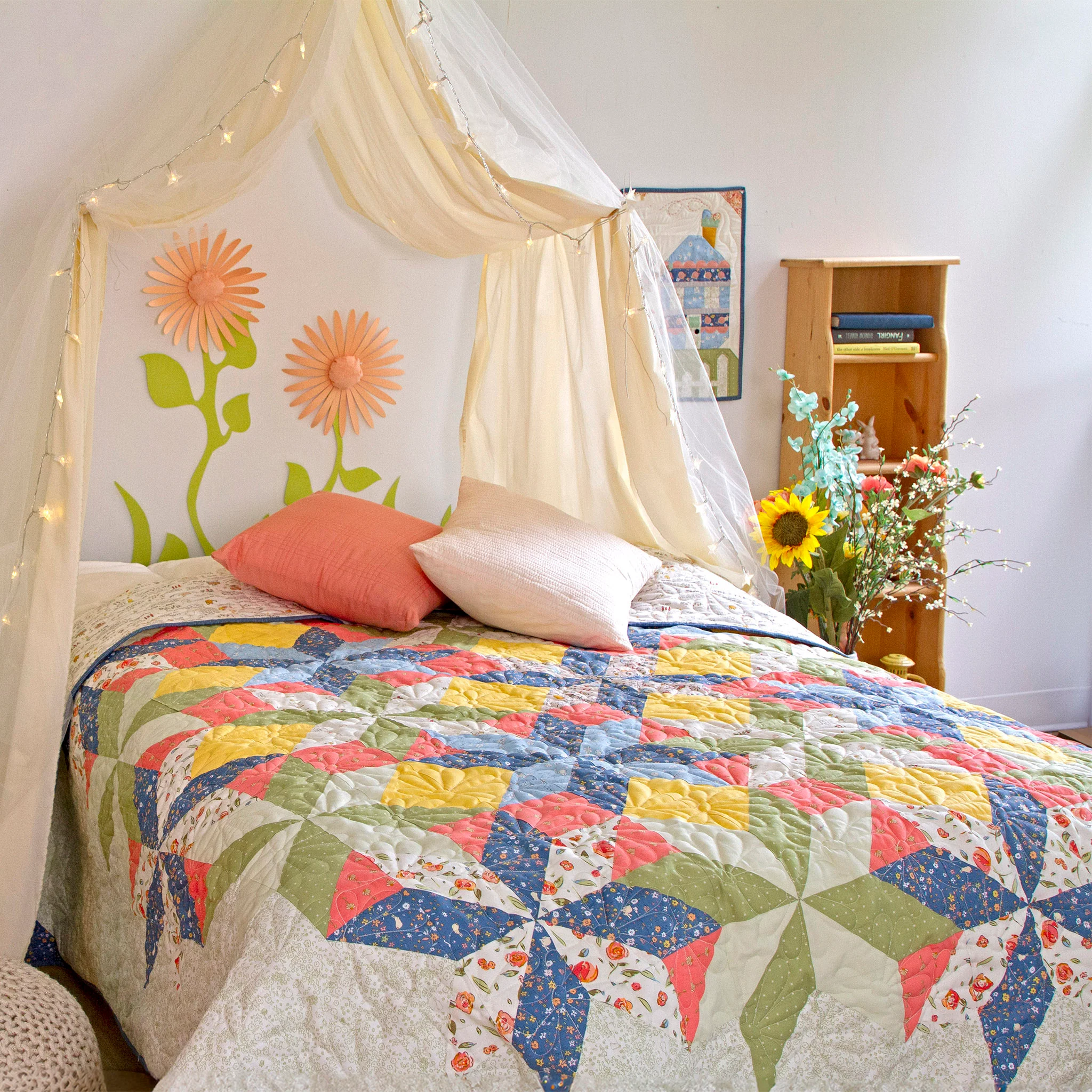 Bedtime Stories Fabric Collection - Daisy Symphony - Image 8