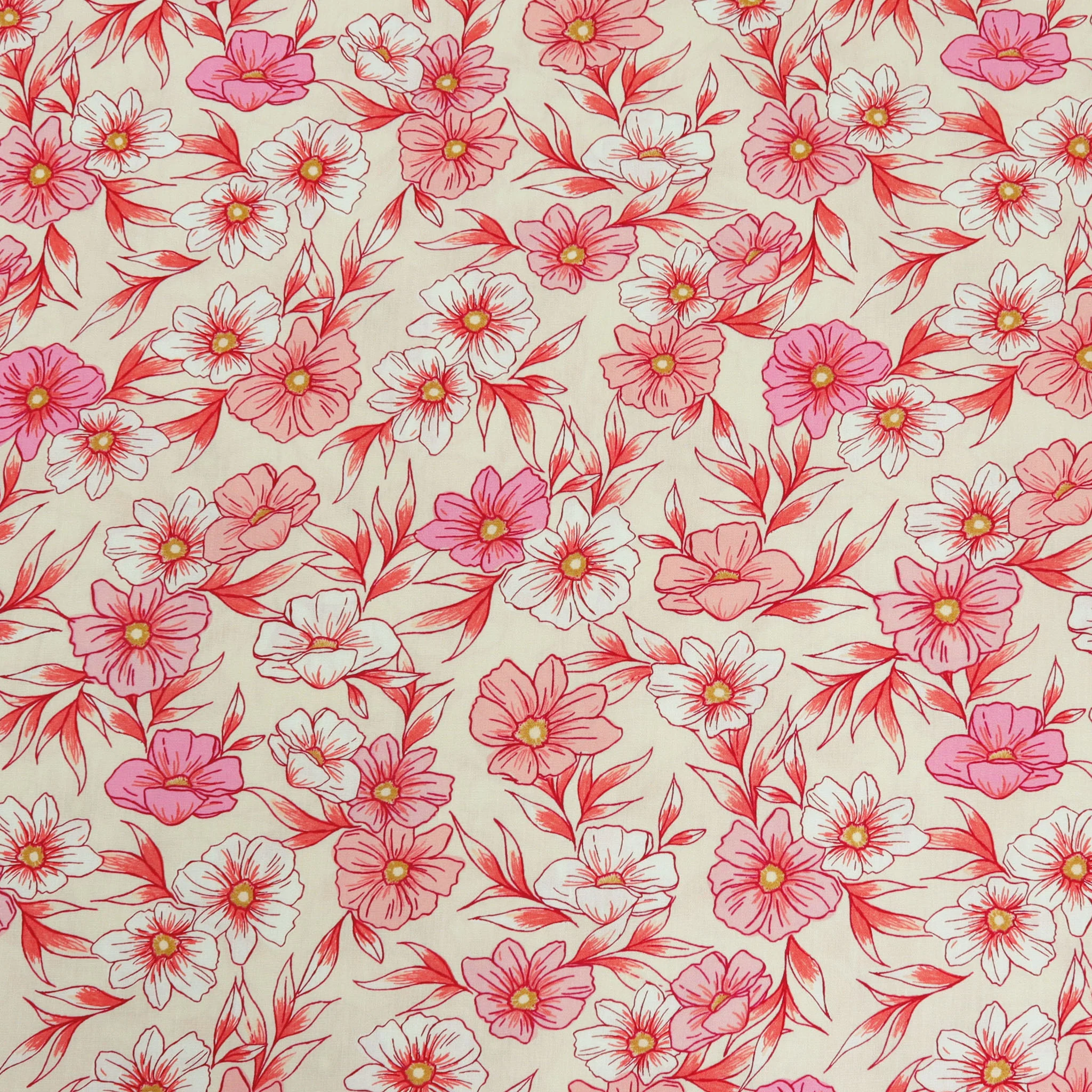 Bloomcore Fabric Collection - Tinted Blooms Blush - Image 2