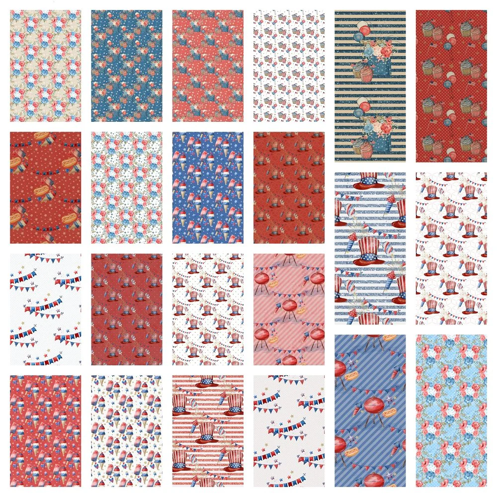 Celebrate Freedom Fabric Collection - 1 Yard Bundle