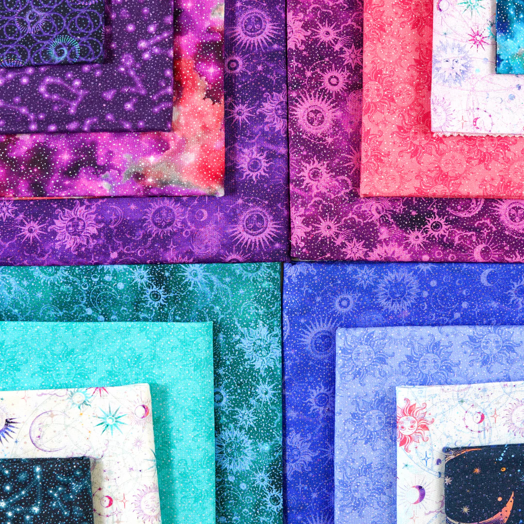 Celestial Skies Fabric Collection - Universe Twilight - Image 5