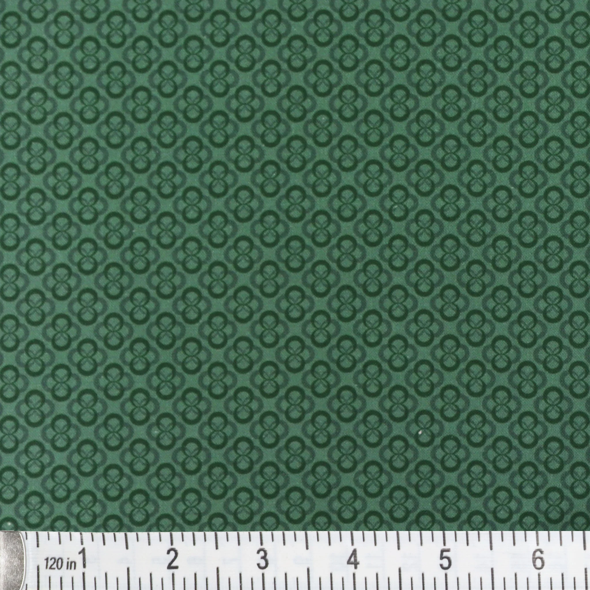 Chalk Barn Fabric Collection - Chalk Block Print Teal - Image 2