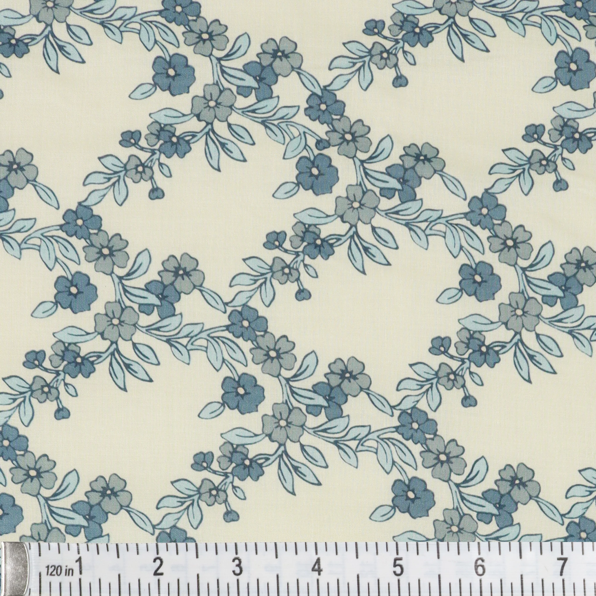 Charming Arbor Bluebell Fabric in Rayon - Image 3
