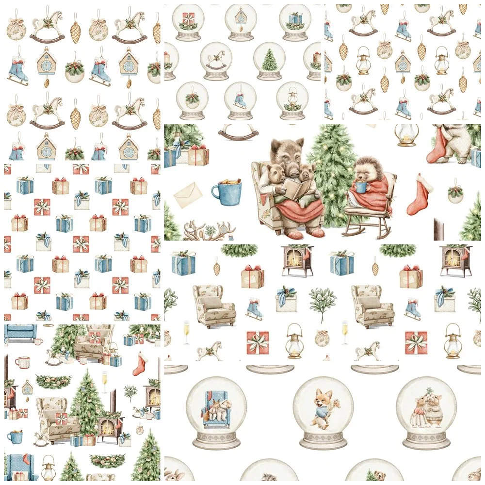Christmas Little Critters Volume 2 Fat Eighth Bundle - 8 Pieces