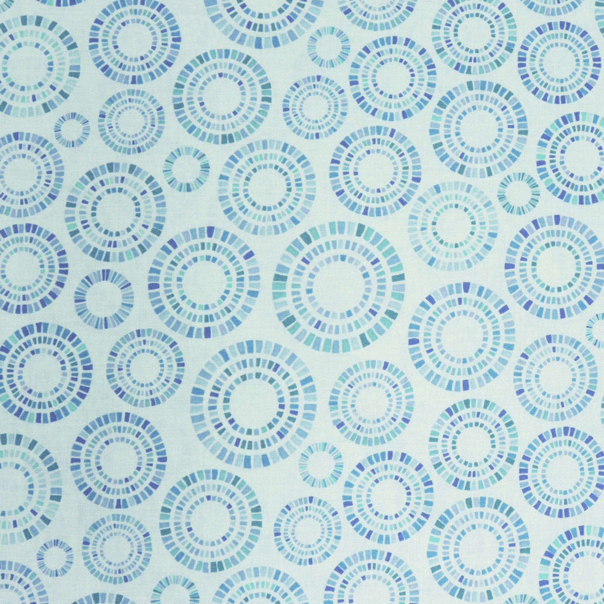 Cityscape Night Fabric Collection - Traffic Circle Sky