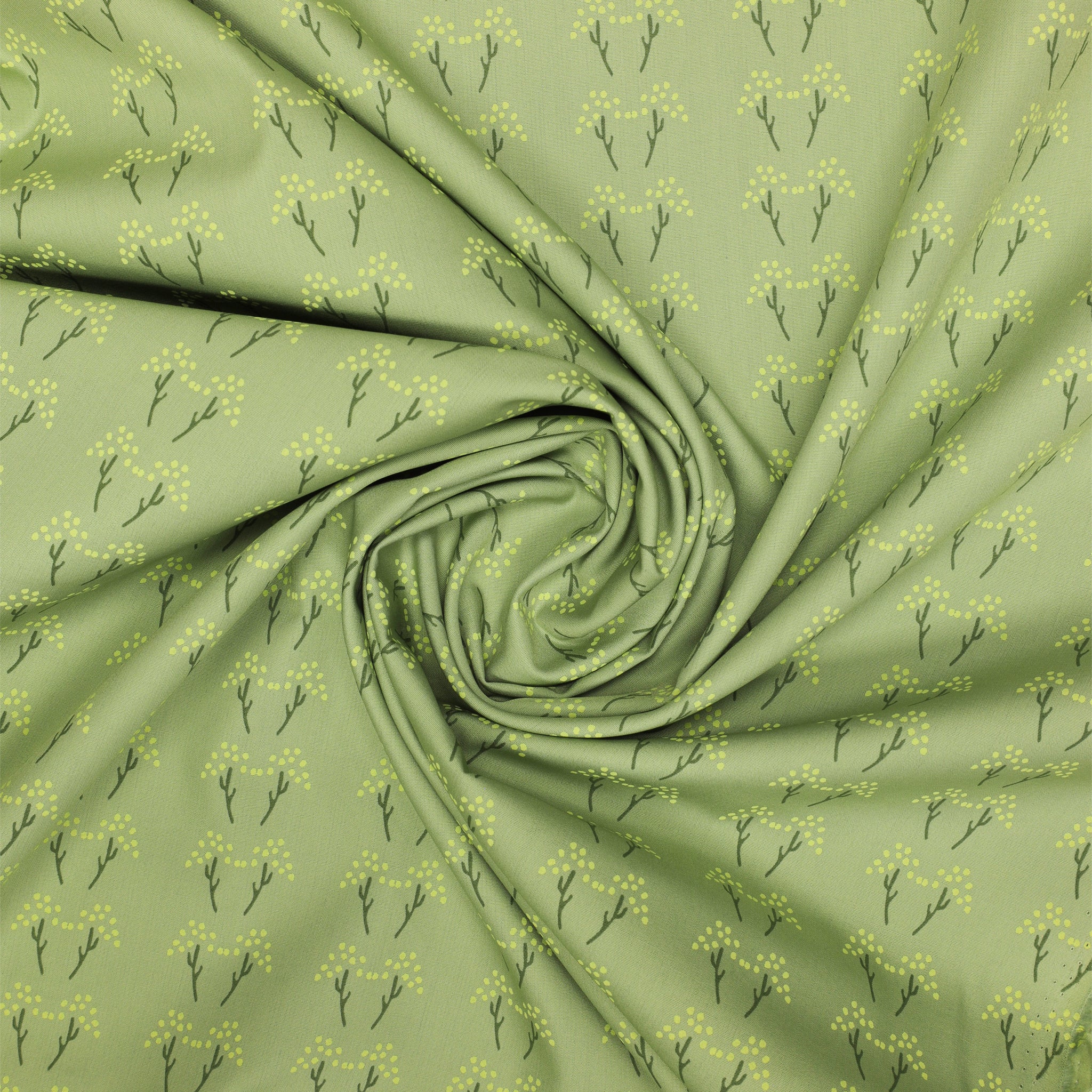 Cur8tor Botanica Fabric Collection - Branch Reflections - Image 2