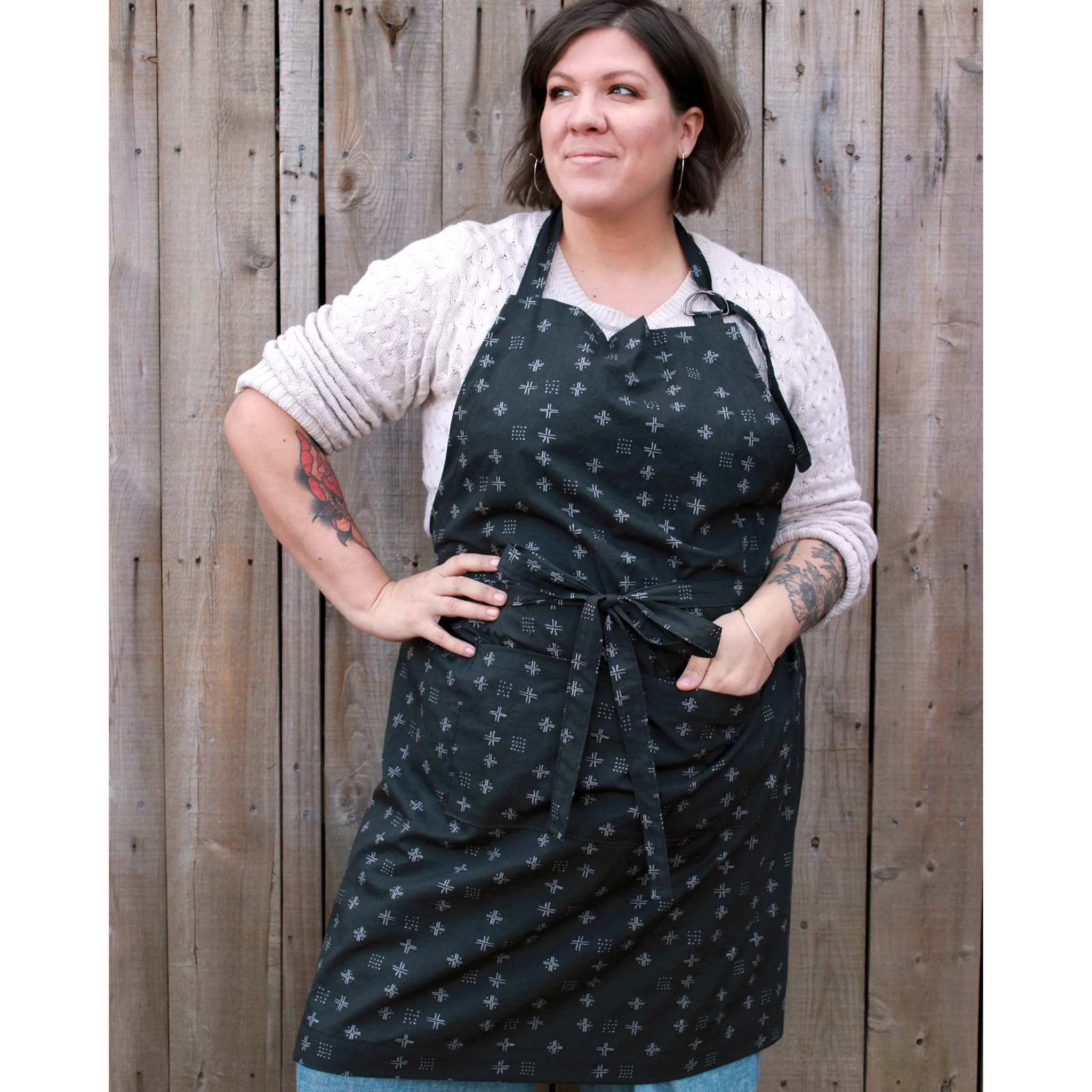 Dashing Jet Fabric in Rayon - Image 4