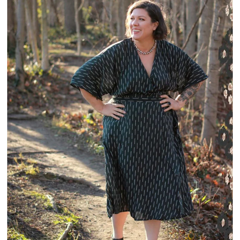 Dashing Jet Fabric in Rayon - Image 6