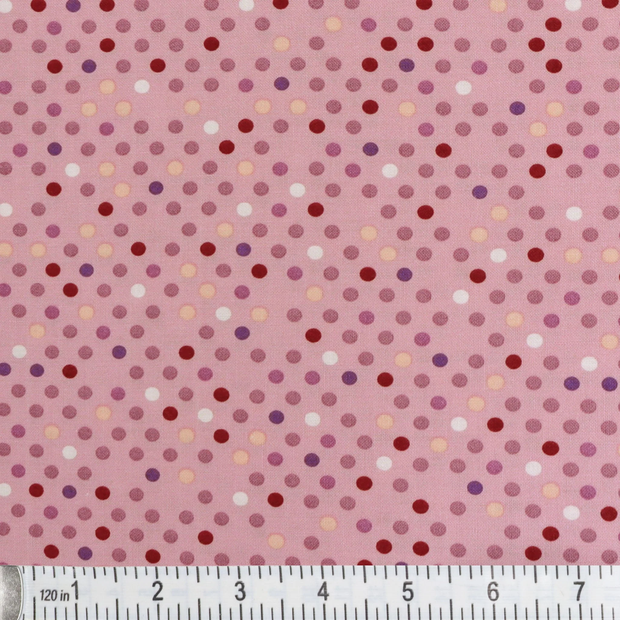 Dazzle Dots 2 Fabric Collection - Confetti Drop Lavender - Image 2