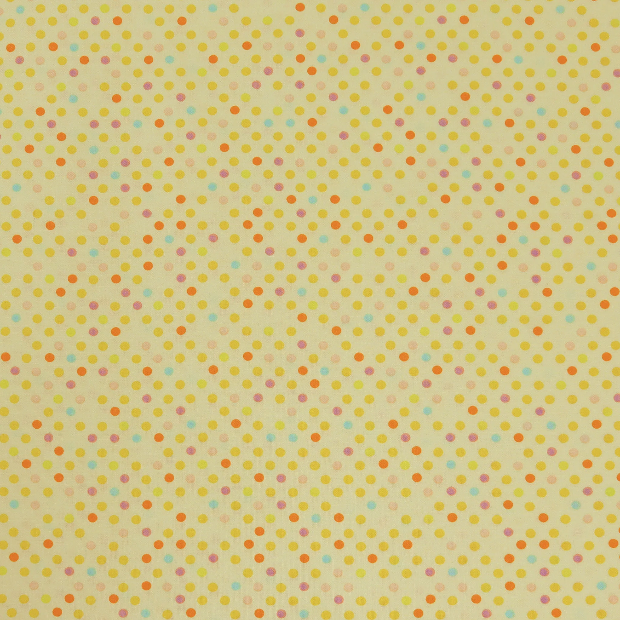Dazzle Dots 2 Fabric Collection - Confetti Drop Light Yellow