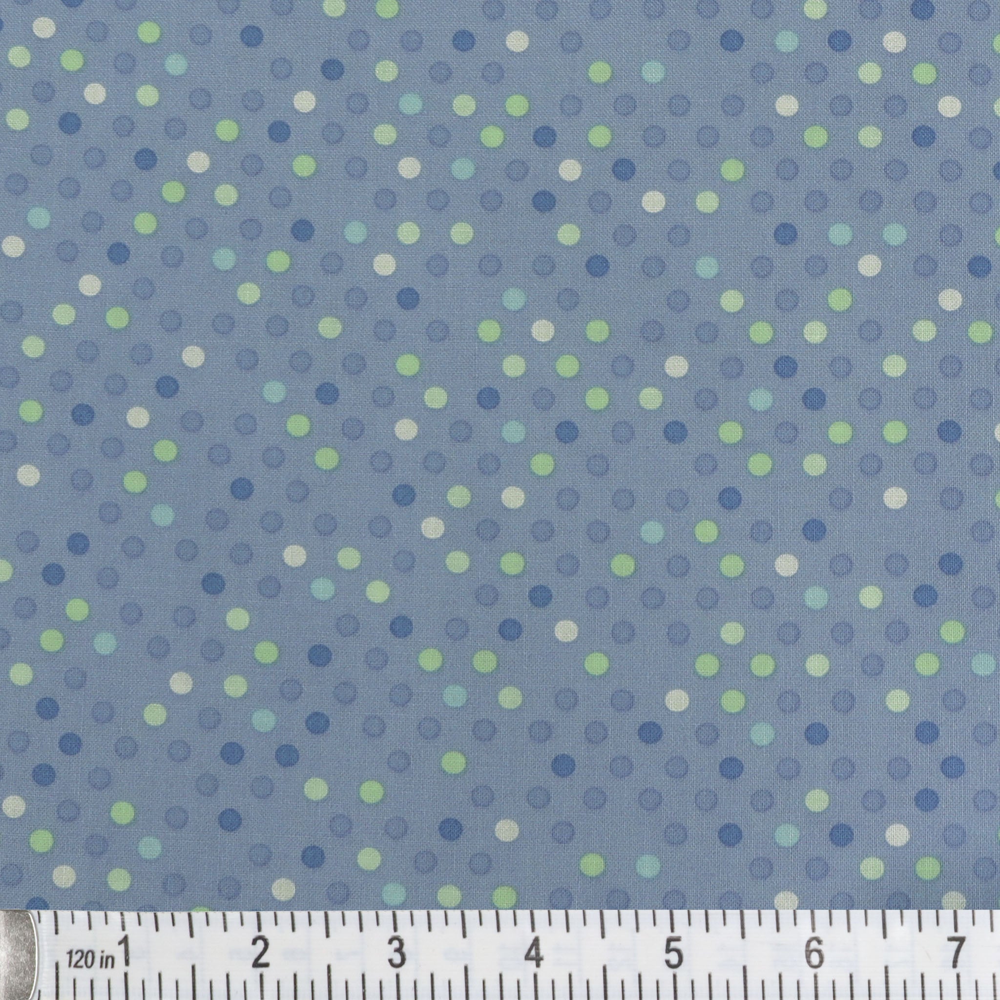 Dazzle Dots 2 Fabric Collection - Confetti Drop Periwinkle - Image 2
