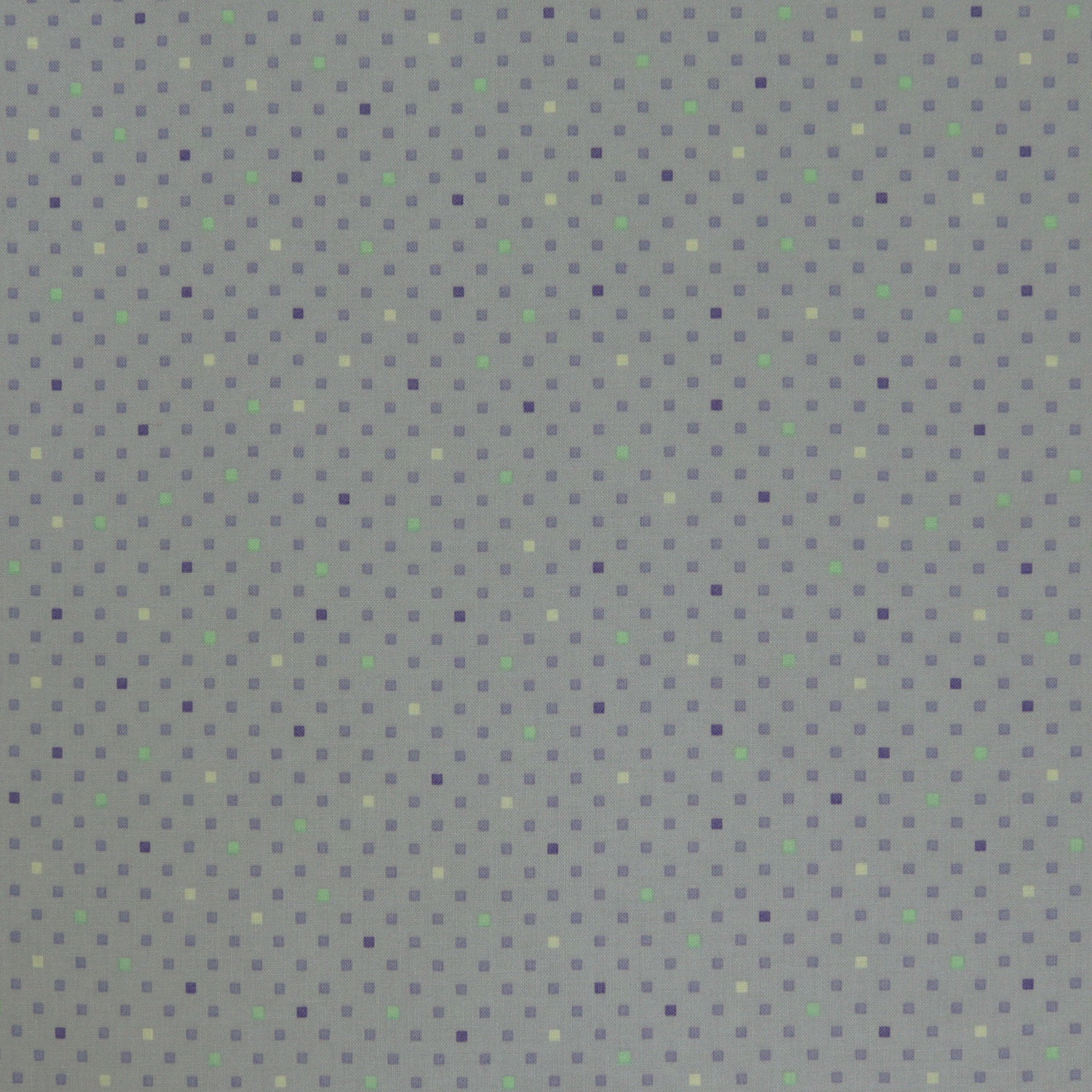 Dazzle Dots 2 Fabric Collection - Dazzling Squares Light Periwinkle