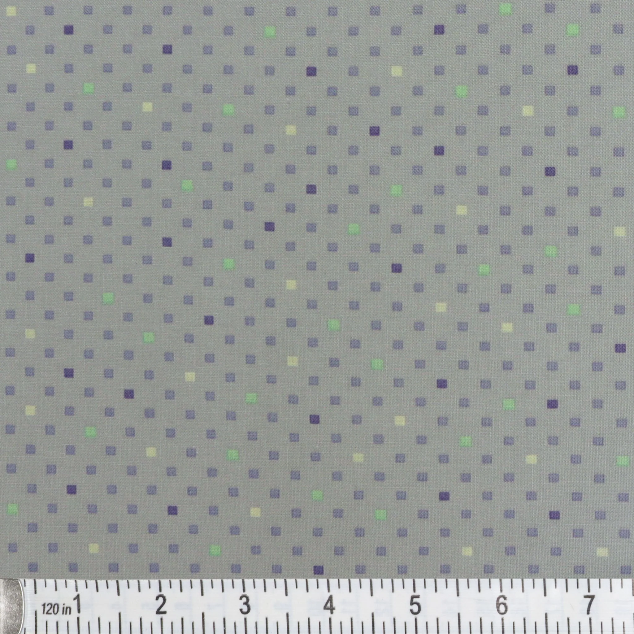 Dazzle Dots 2 Fabric Collection - Dazzling Squares Light Periwinkle - Image 2