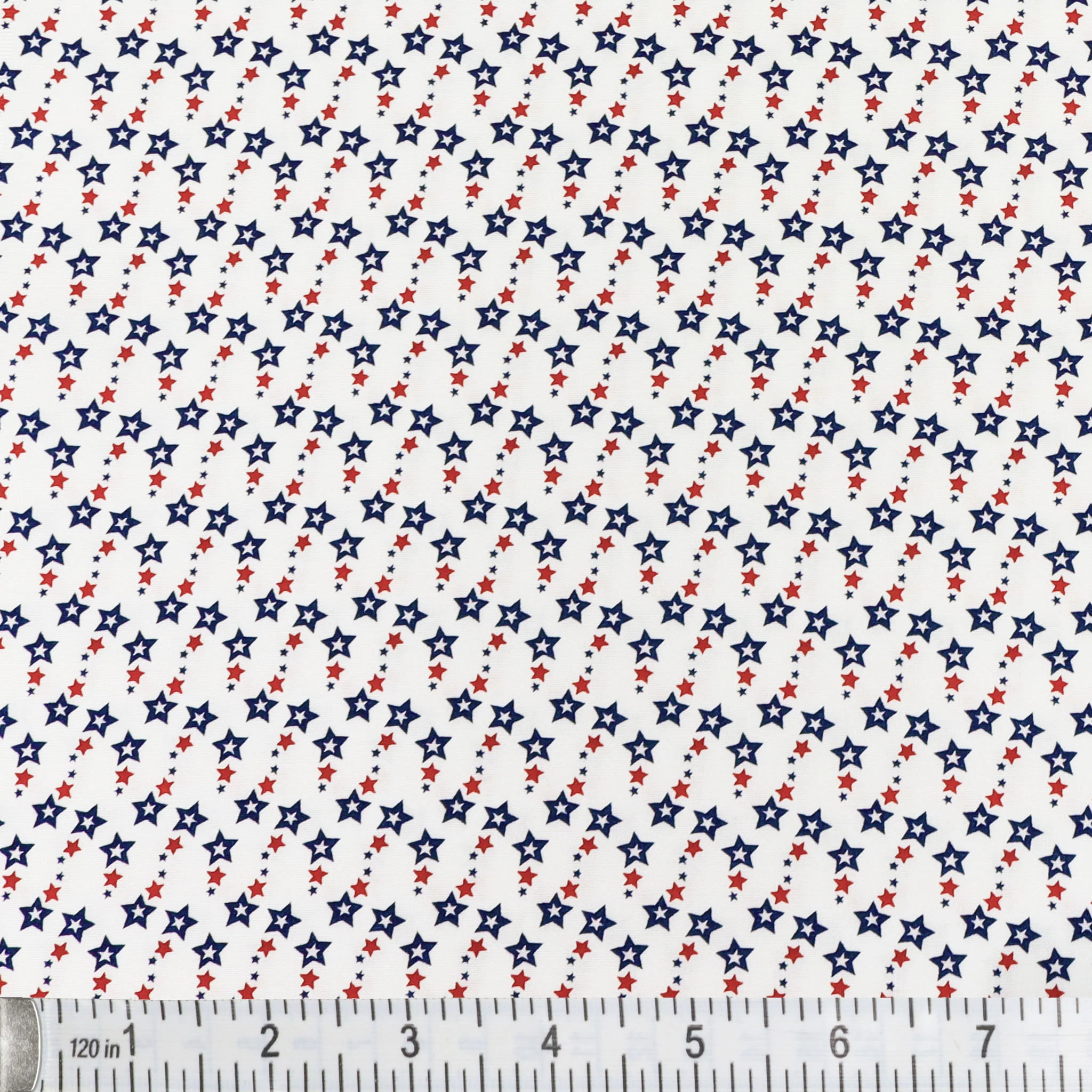 Documentaries Fabric Collection - Mini Stars White - Image 2