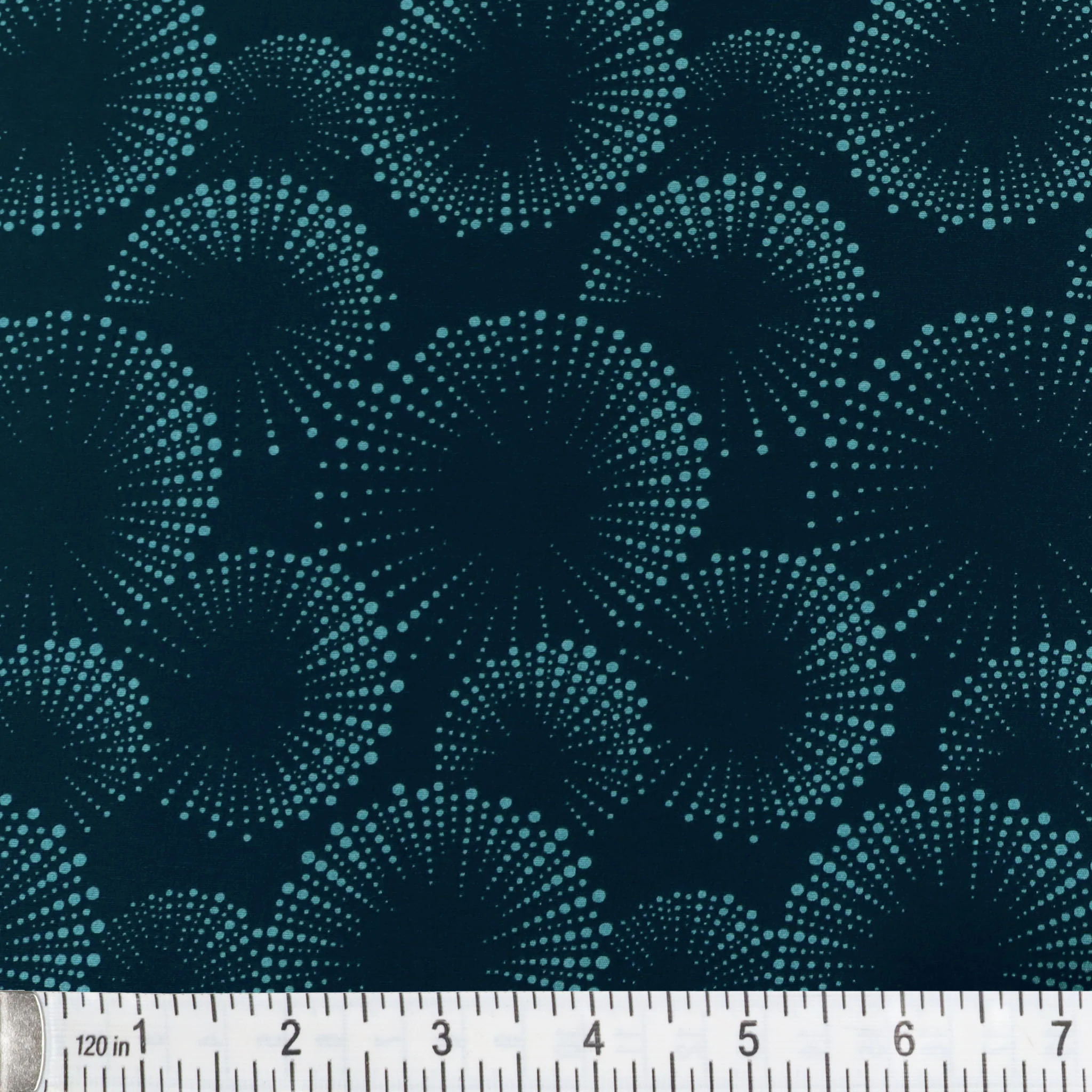 Documentaries Fabric Collection - Starburst Dots Navy/Blue - Image 2