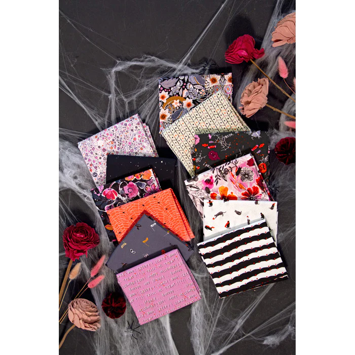 Eerie Fabric Collection - Pumpkin & Catnip - Image 4