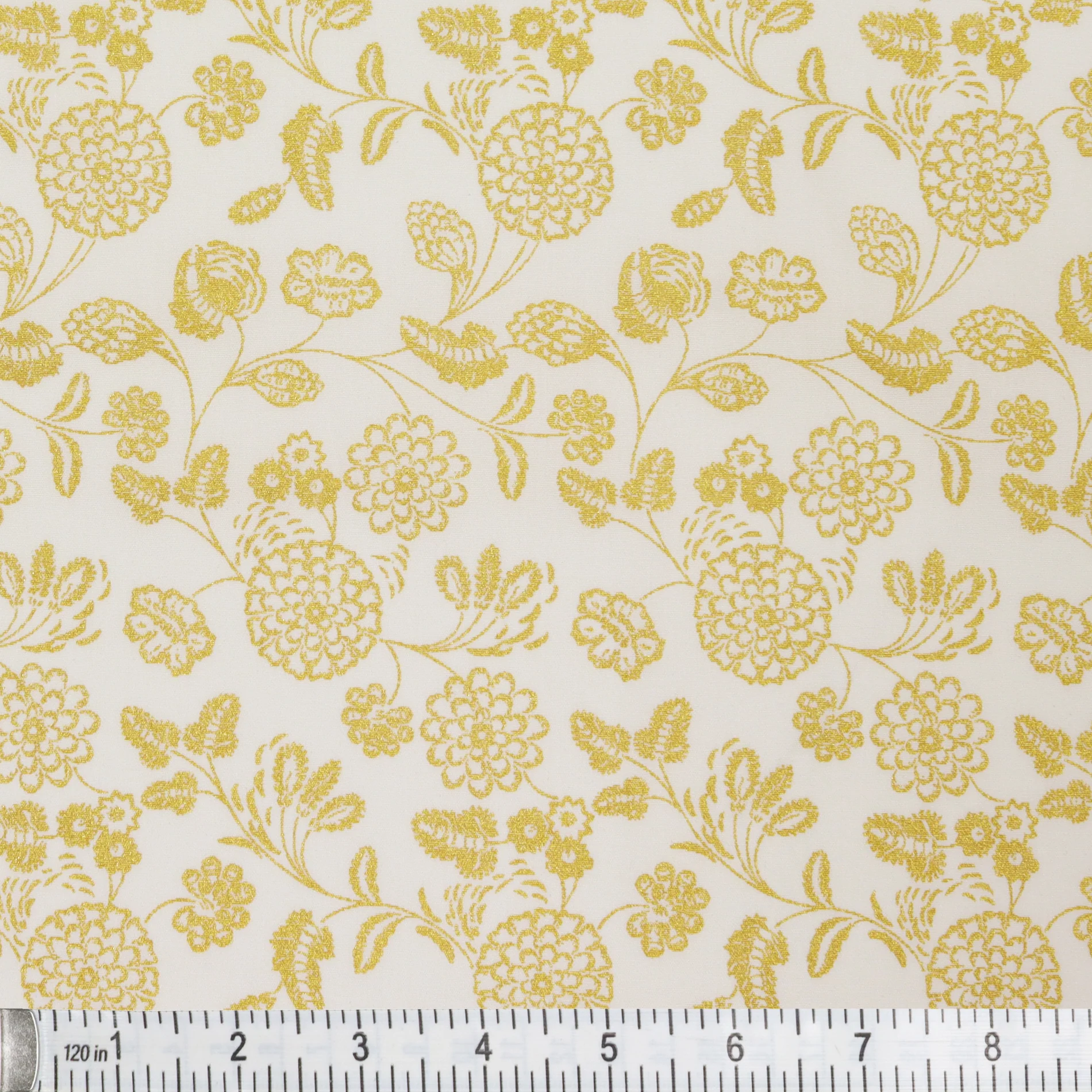 Elegant Keepsakes Fabric Collection - Jacobean Ecru - Image 2