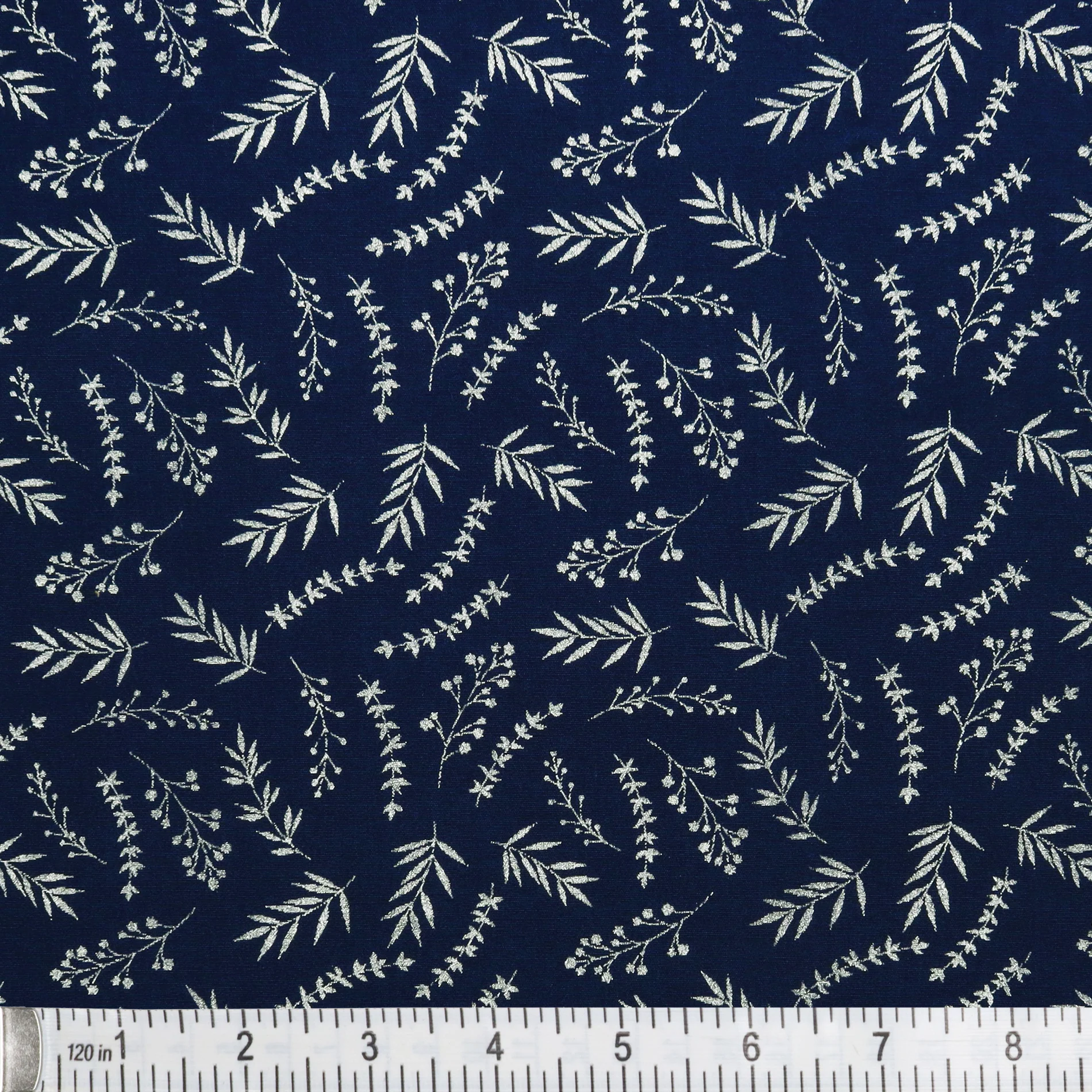 Elegant Keepsakes Fabric Collection - Sprigs Navy - Image 2