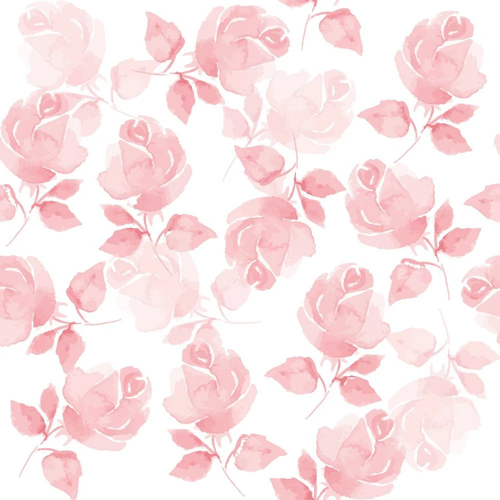 Faded Vintage Roses Fabric