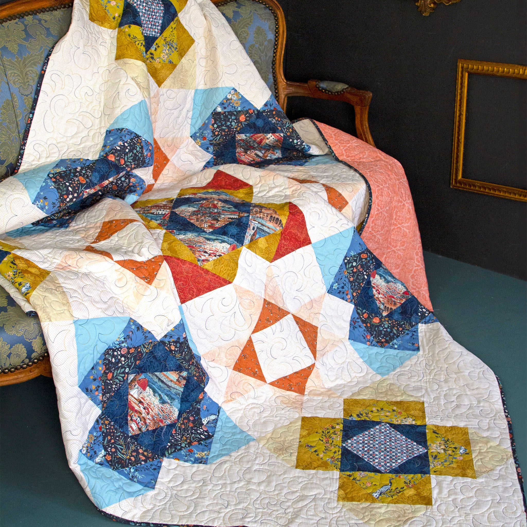 Florence Fabric Collection - Primavera all’Alba - Image 3