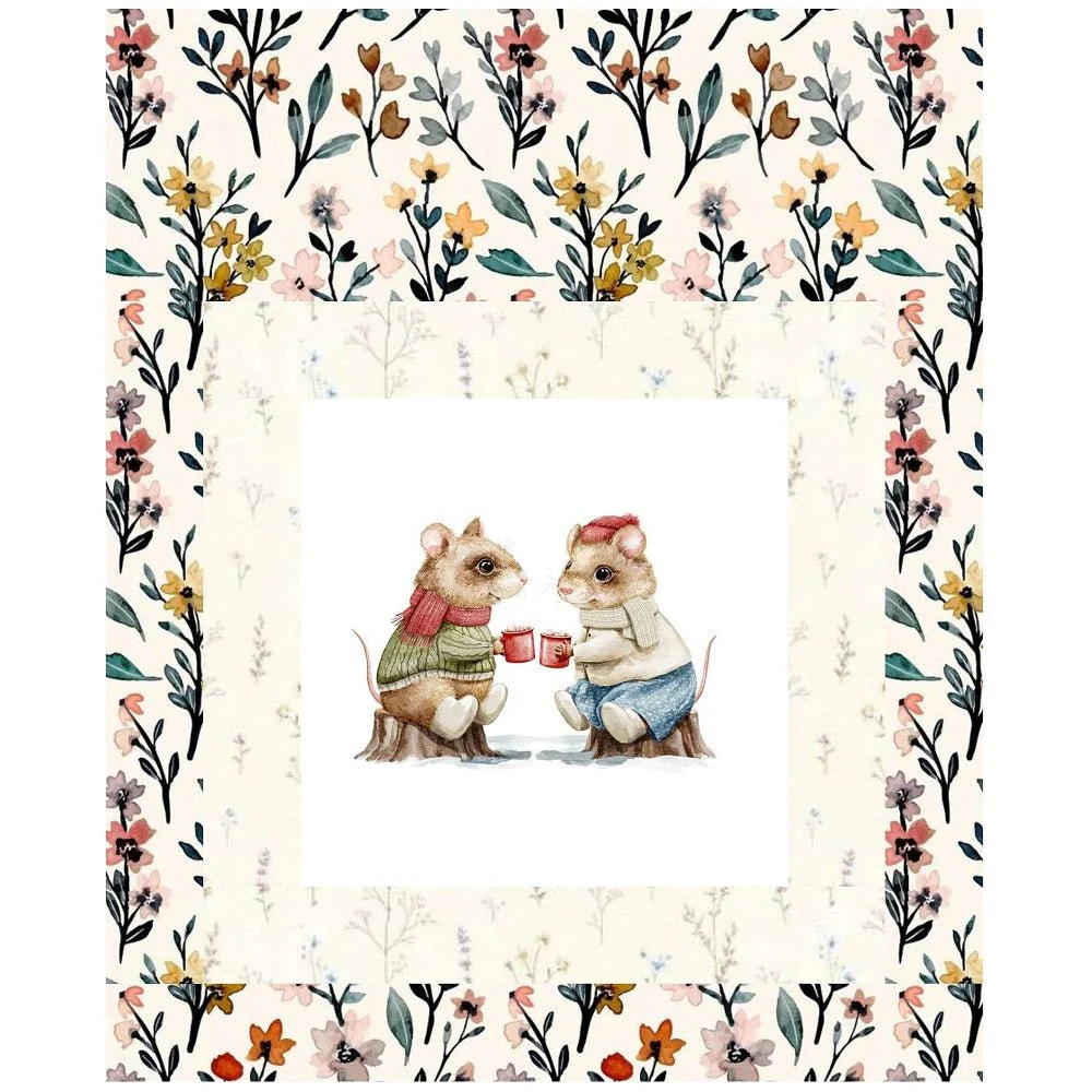 Friends Mini Wall Hanging 9" x 9"