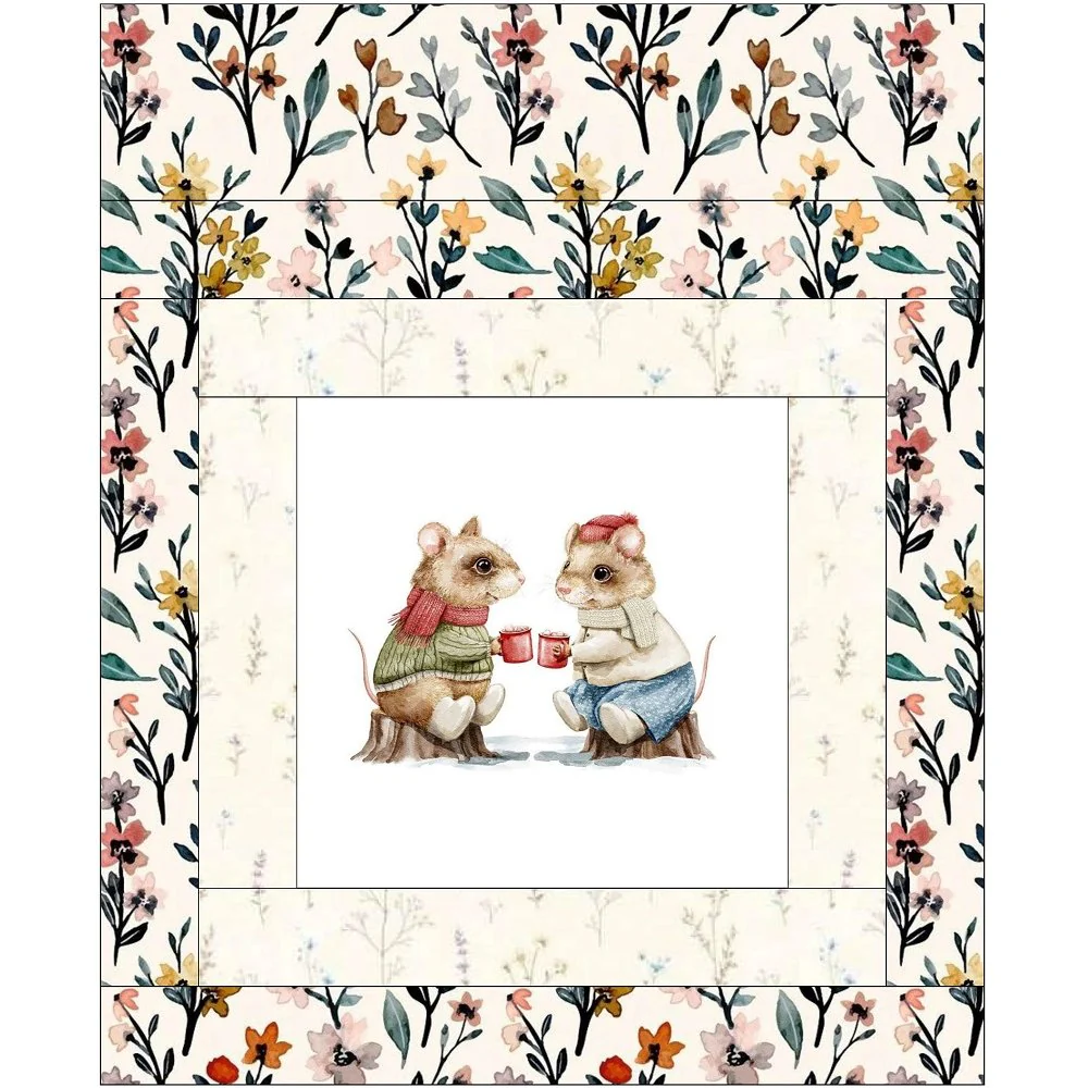 Friends Mini Wall Hanging 9" x 9" - Image 2