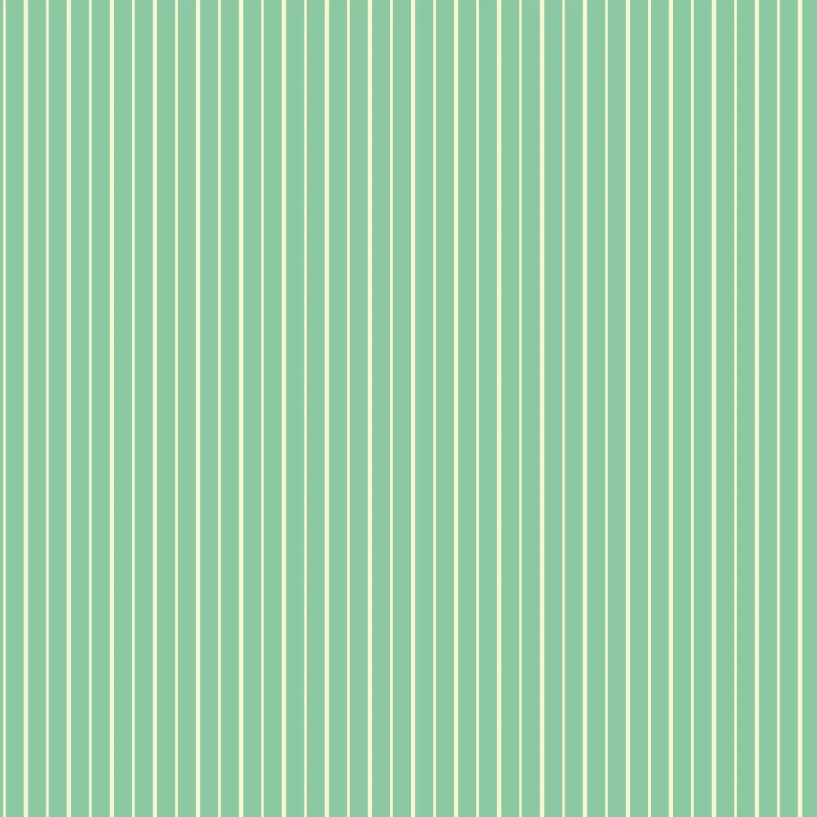 Furious 50s Stripes Fabric - Green