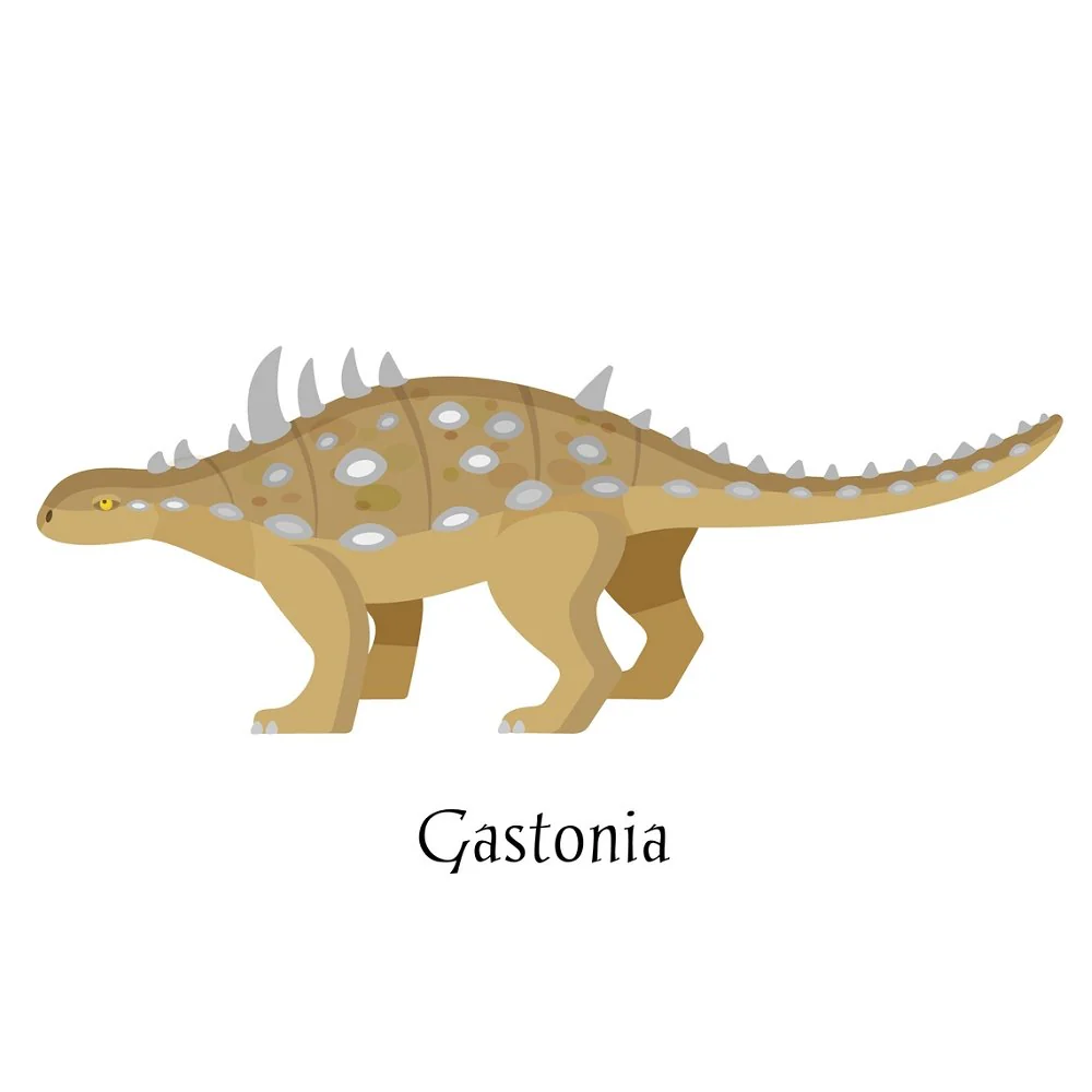 Gastonia Dinosaur Fabric Panel