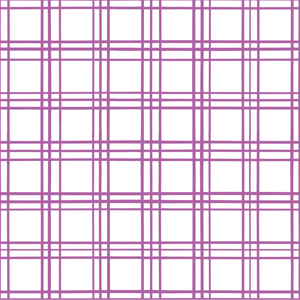 Geometric Plaid Fabric - Soft Purple