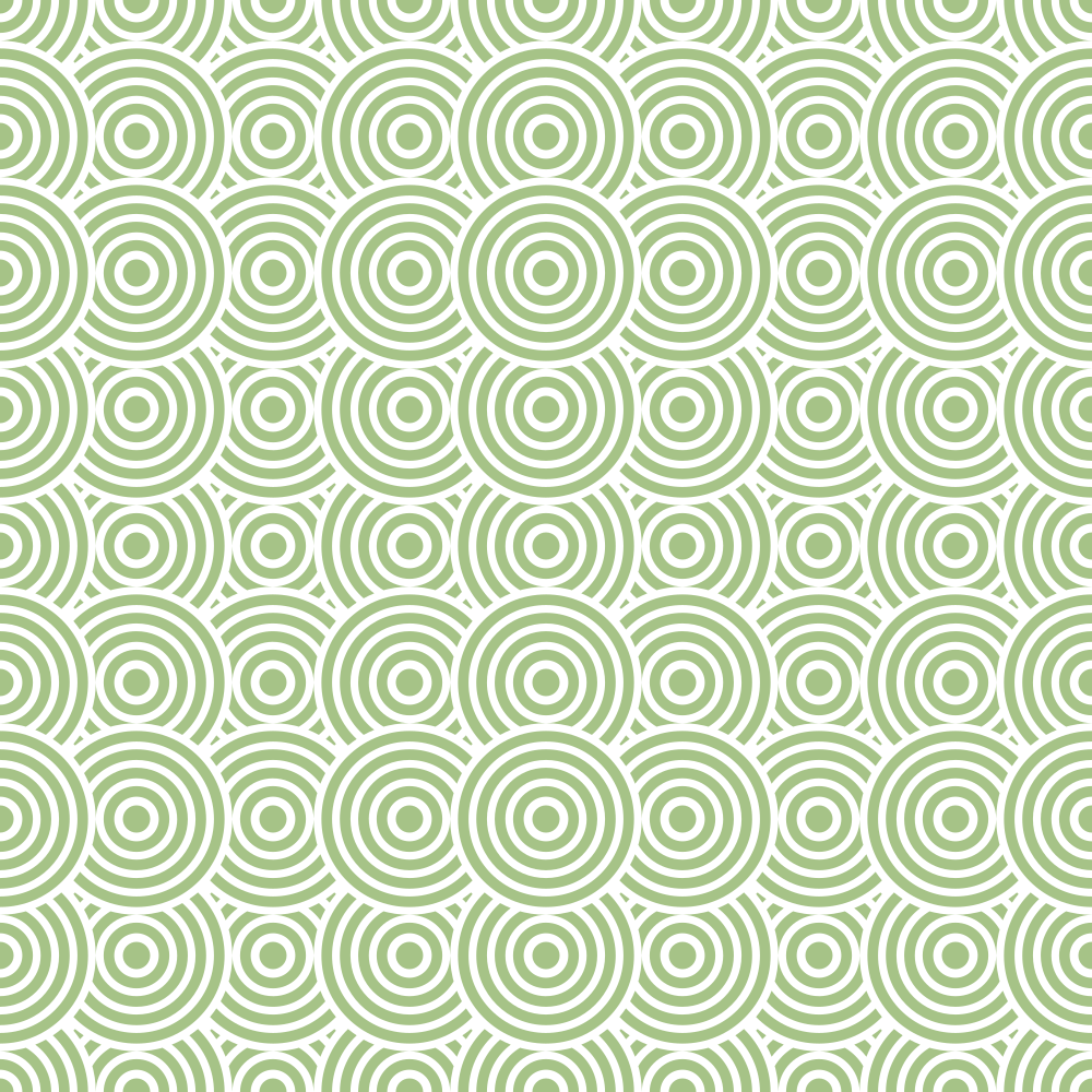 Get Back Circles Fabric - Pistachio Green
