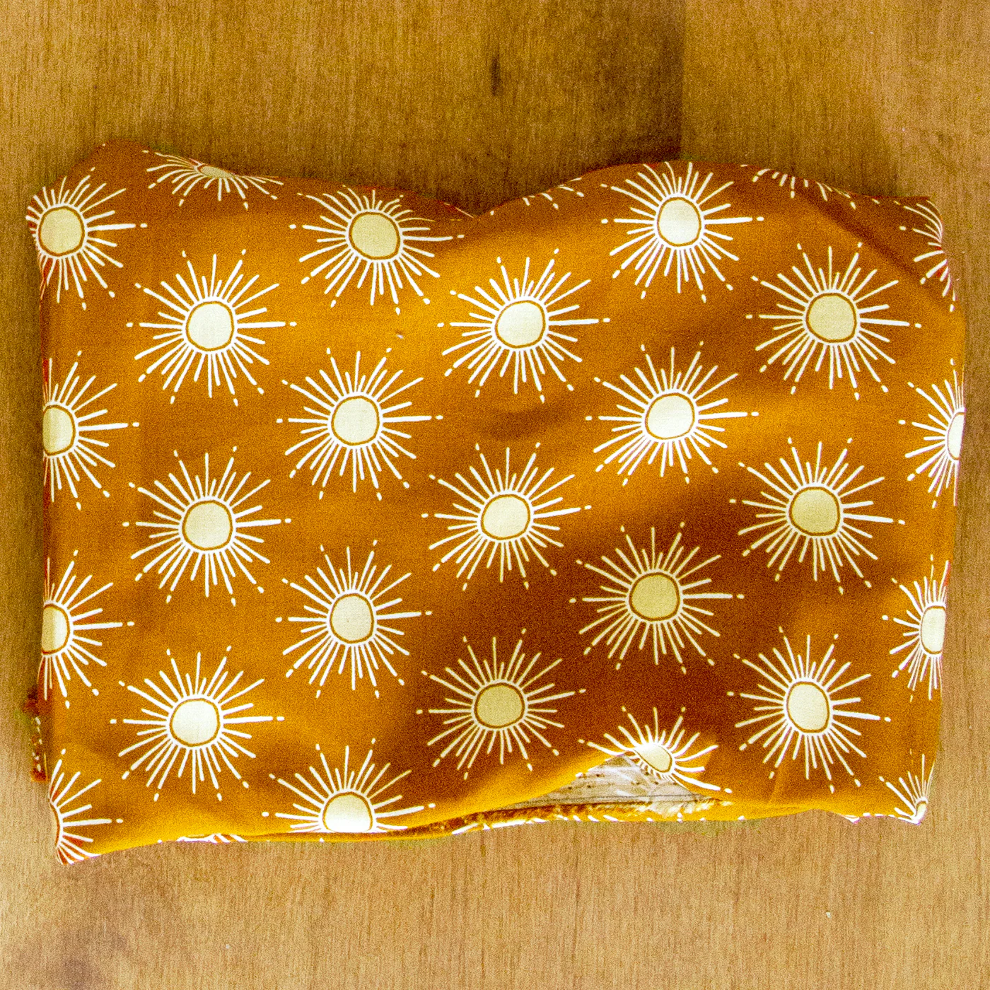Gleaming Sun Copper Fabric in Rayon - Image 6
