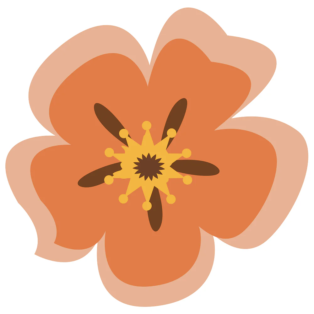 Good Vibes Flower #9 Fabric Panel
