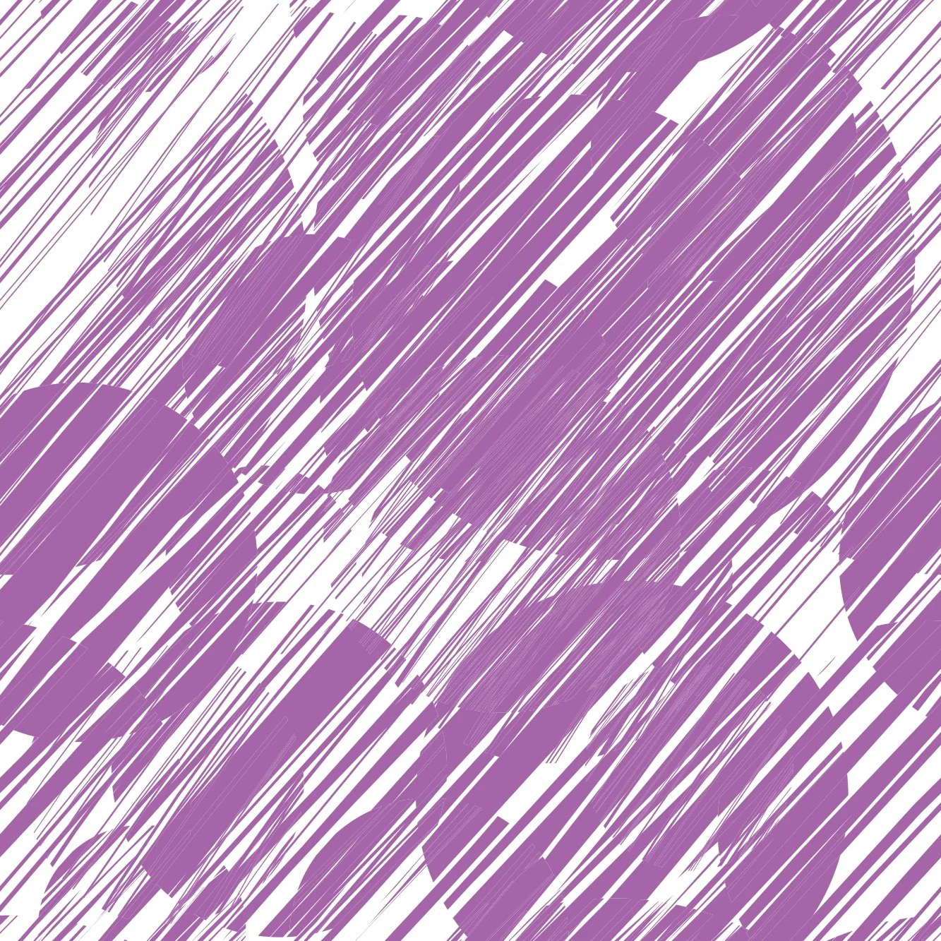 Grunge Circles Fabric - Soft Purple