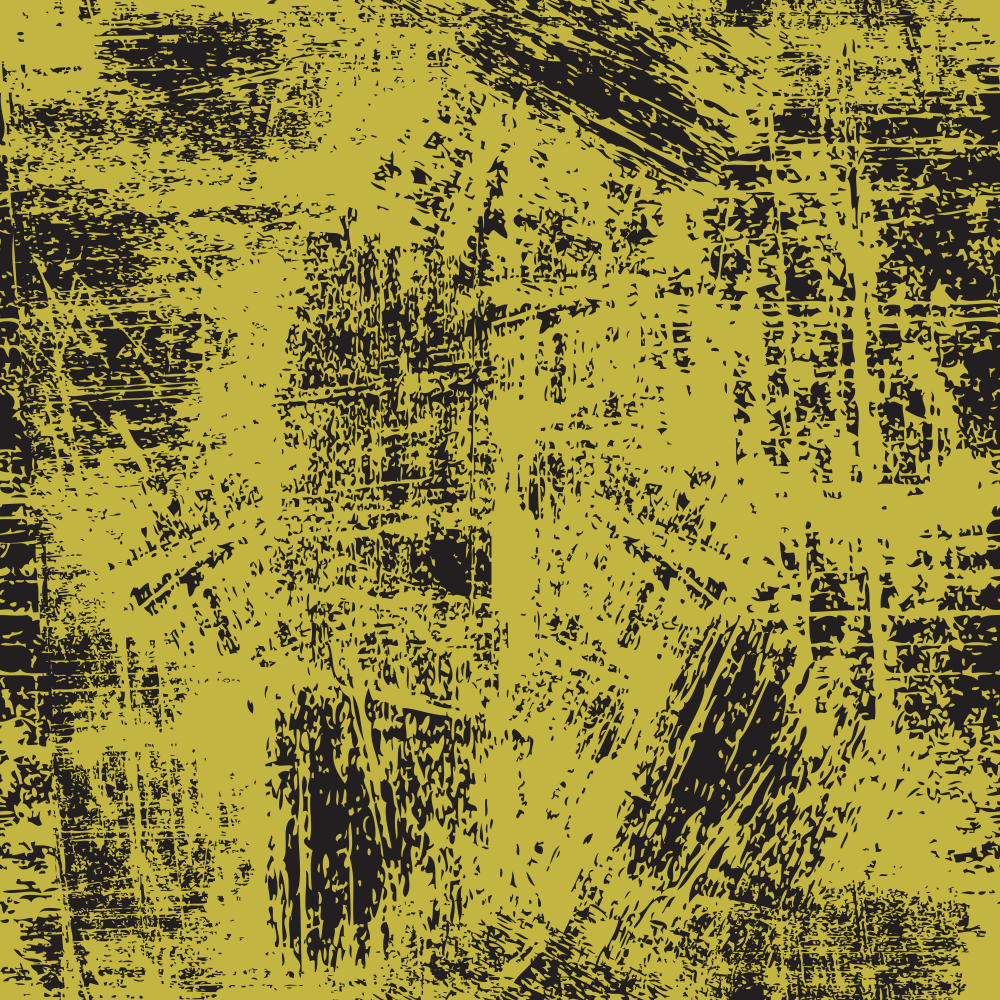 Grunge Fabric - Black on Gold