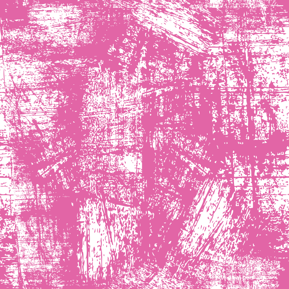 Grunge Fabric - White on Bashful Pink