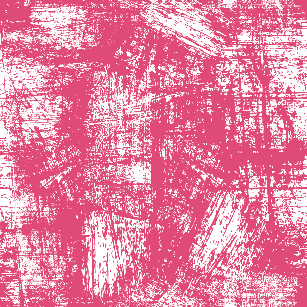 Grunge Fabric - White on Pink Cupid
