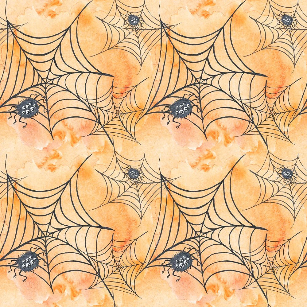Halloween Please! Spider Webs Fabric