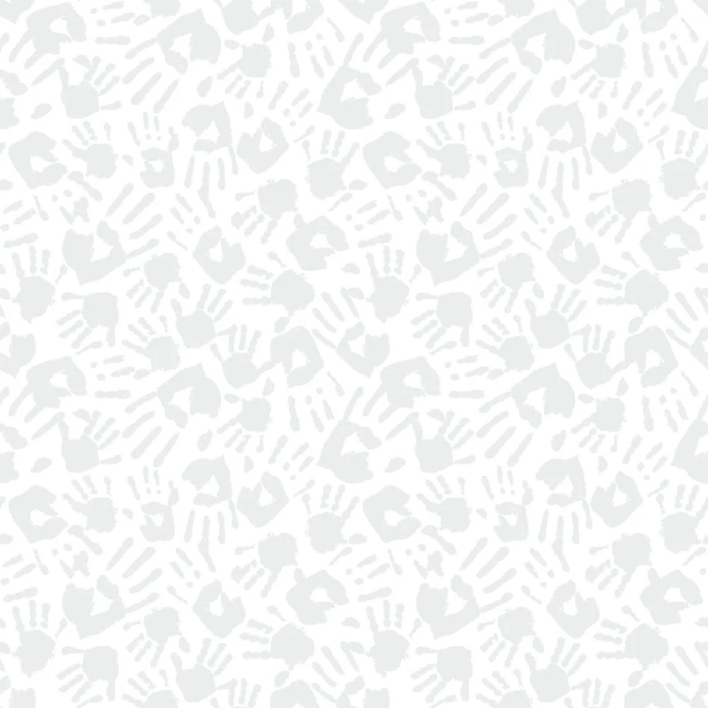 Hand Prints Tone on Tone Fabric