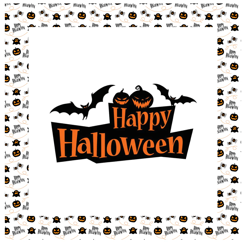 Happy Halloween Pillow Panel - Image 2