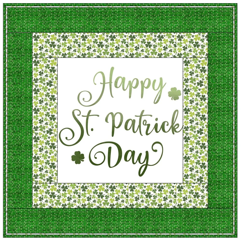 Happy St Patrick Day Wall Hanging 42" x 42" - Image 2
