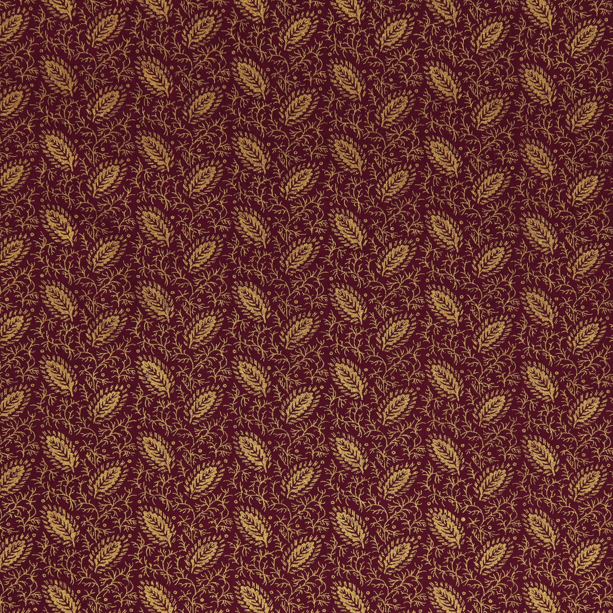 Harvest Keepsakes Fabric Collection - Elegant Foliage Wine