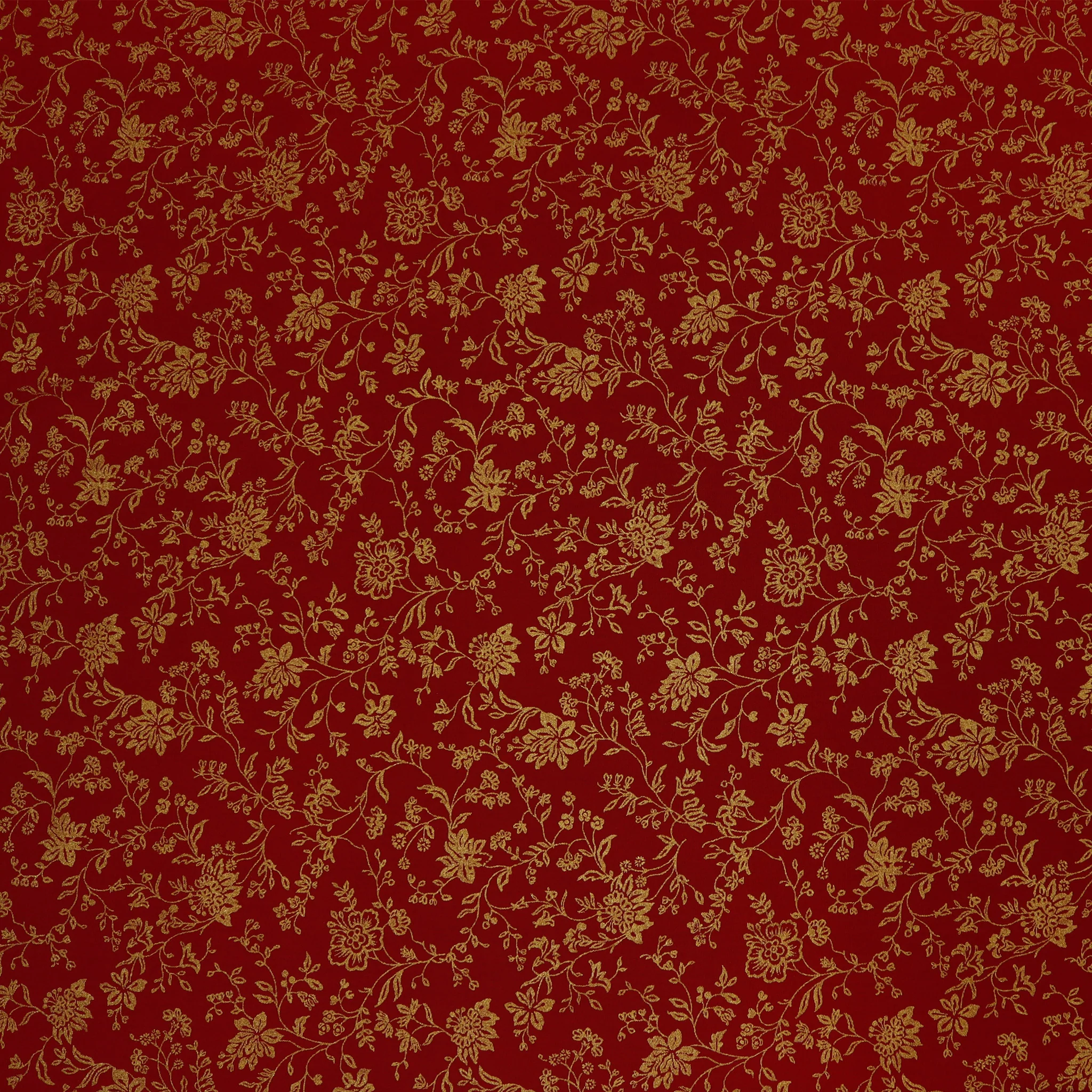 Holiday Keepsakes Fabric Collection - Garden Elegance Red