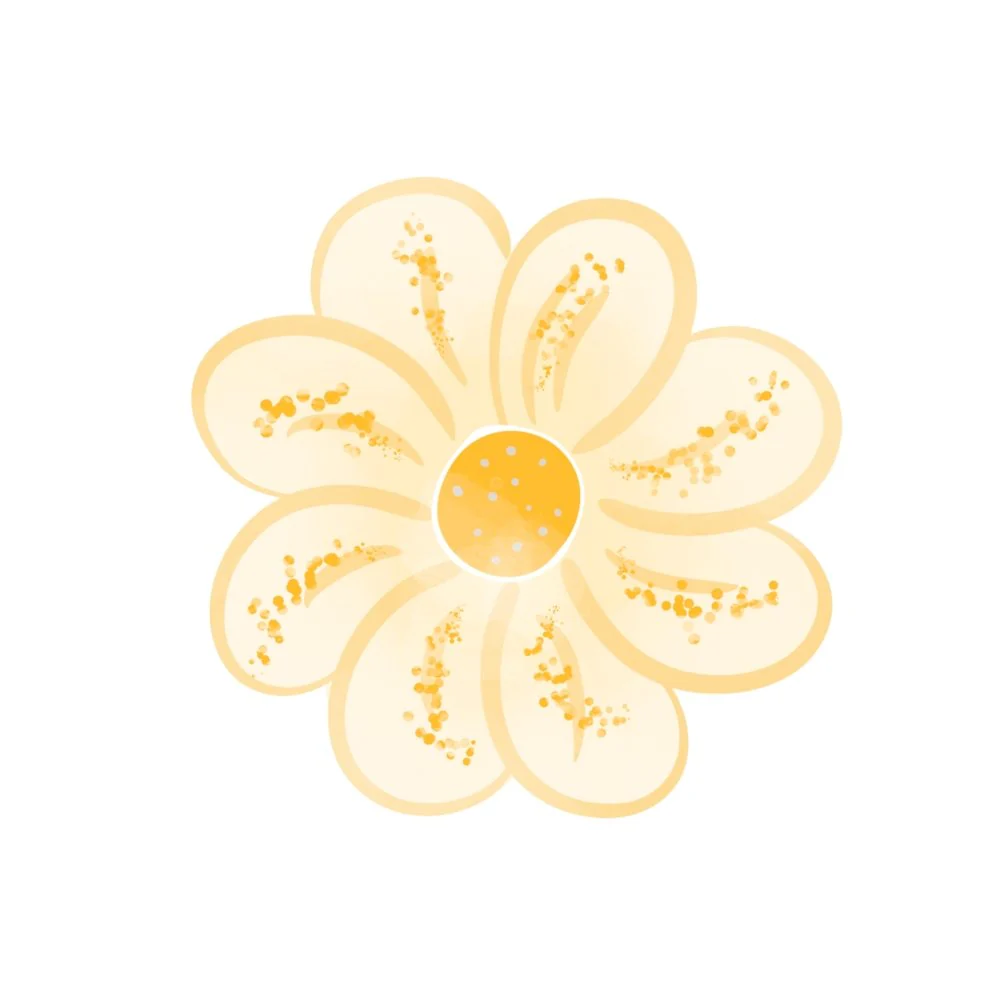 Honey Bee Volume 2 Yellow Flower Fabric Panel