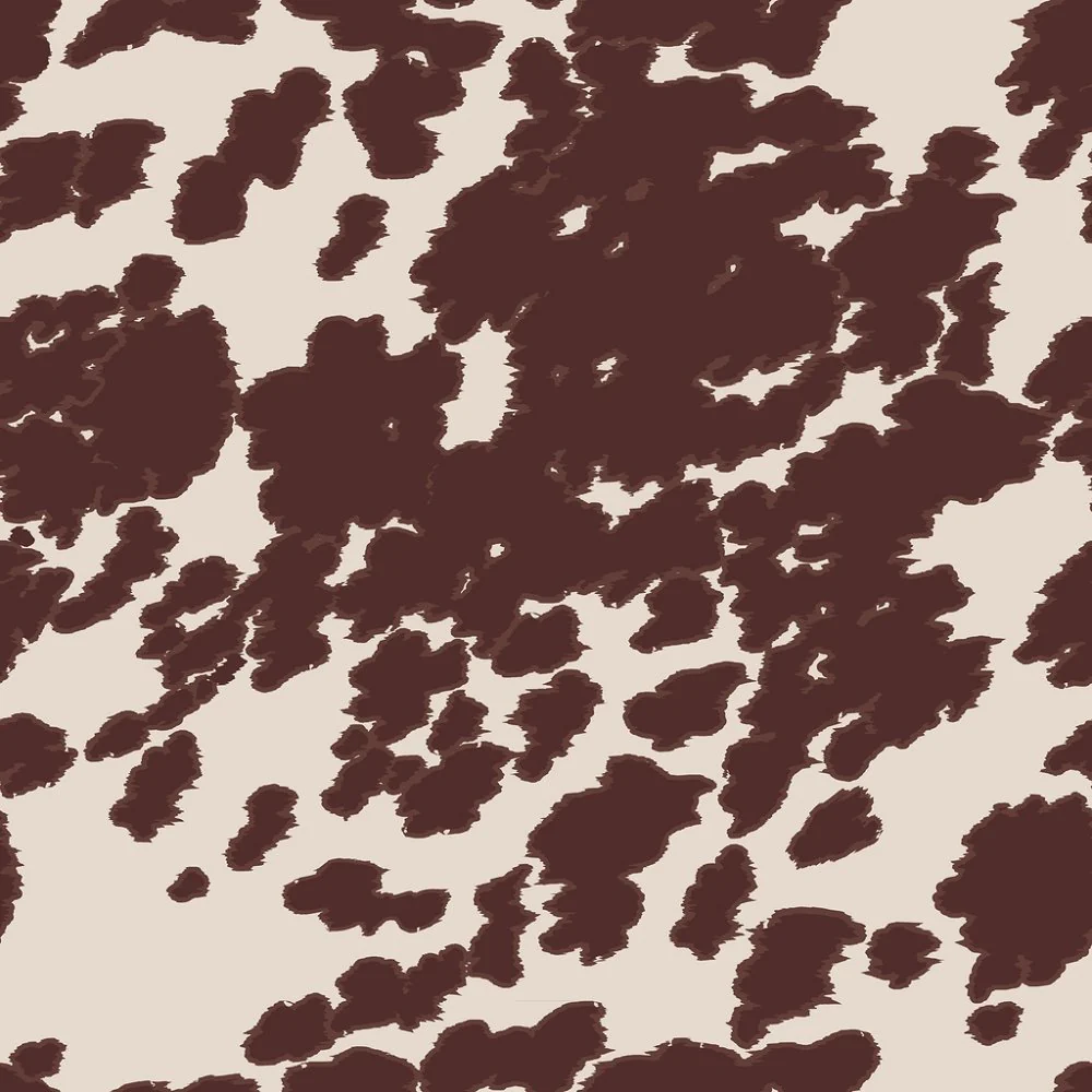 Horse Skin Fabric - Brown