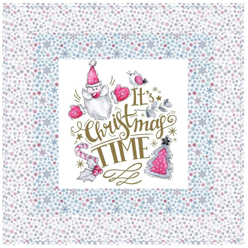 It's Christmas Time Wall Hanging 42" x 42"