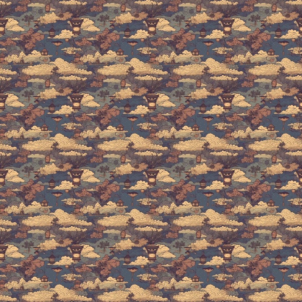 Japanese Fantasy Fabric