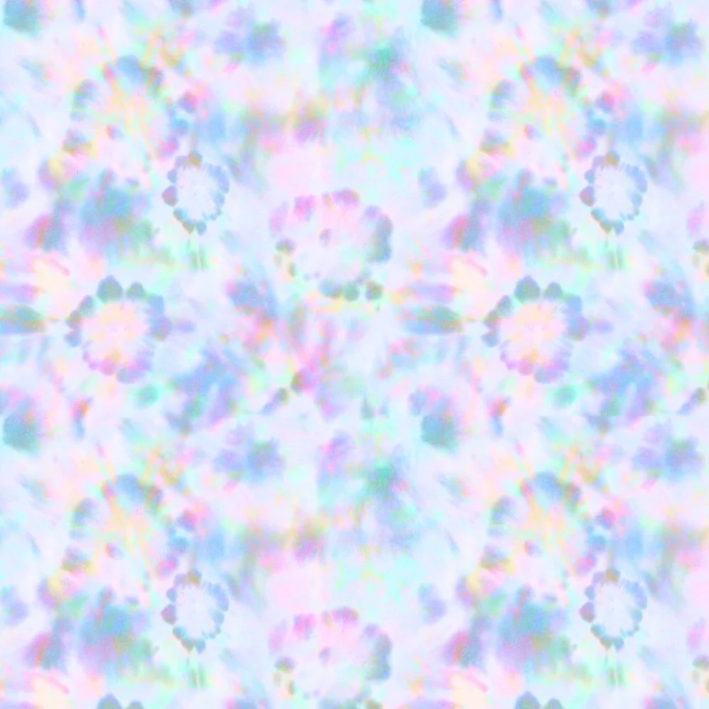 Japanese Style Tie Dye Fabric - Blue/Multi